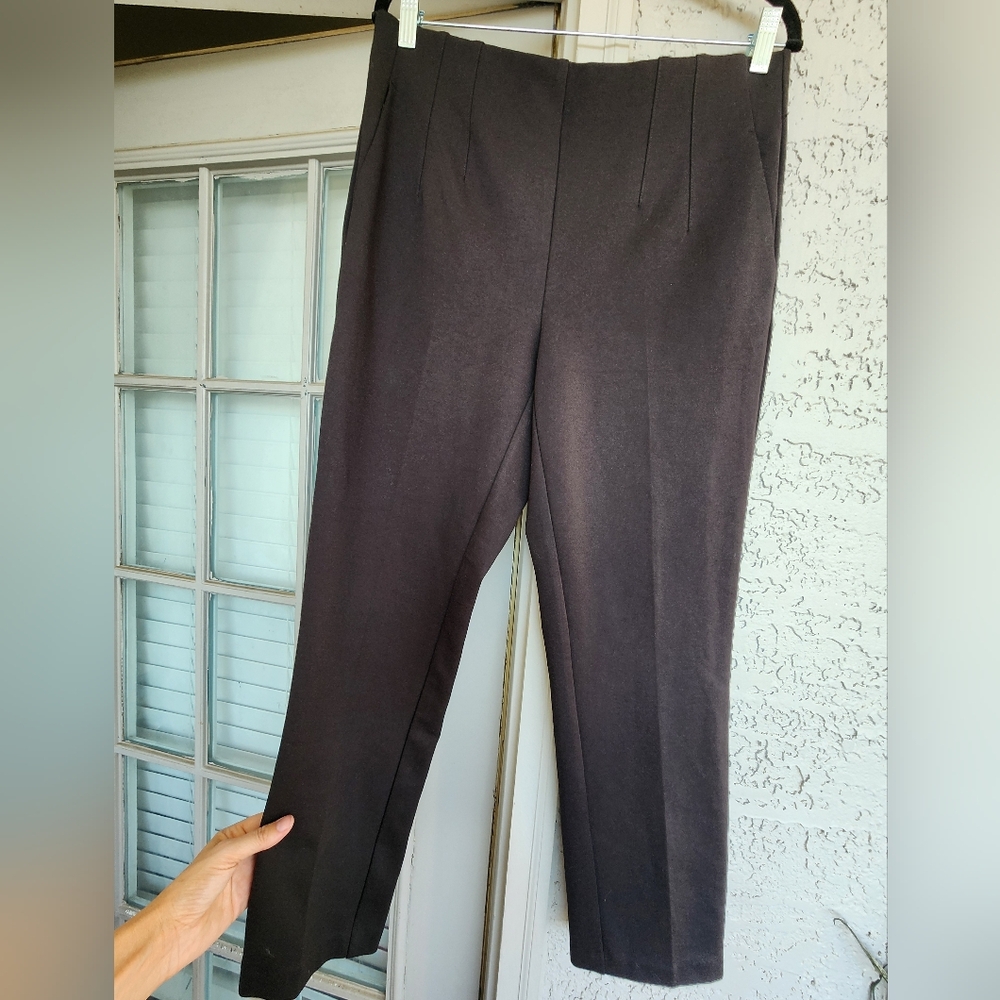 Joie Black Work Wear Trousers Sz M 16-16.5" Waist